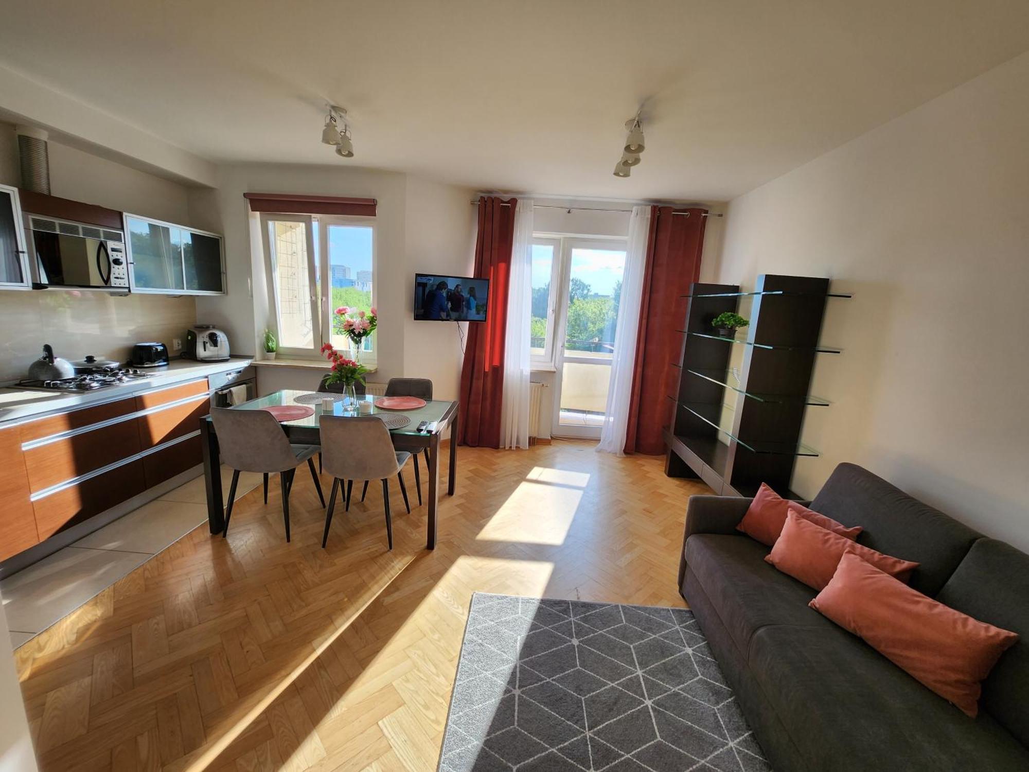 דירות ורשה Sloneczny Apartament Bluszczanska מראה חיצוני תמונה